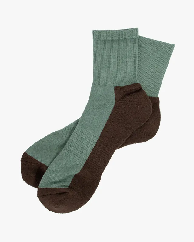 Knitwin, Crew Walking Socks, Cotton Cashmere, Sampo Kusamochi sold by Kiriko