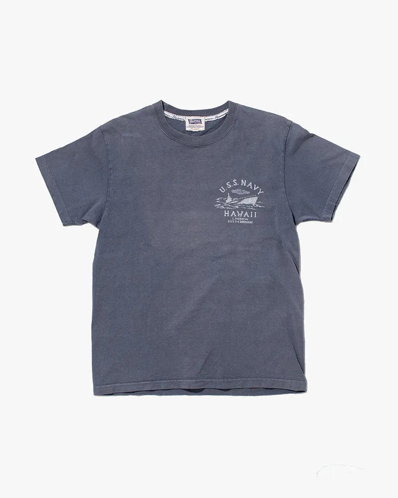 Japanese Repro T Shirt, Pherrows, Faded Blue - 38 sold by Kiriko