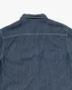 Japanese Repro Denim Shirt, Lee, White Contrasting Stitch - XL sold by Kiriko