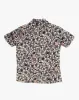 Japanese Repro, Short Sleeve Aloha Shirt, Eternal, Gray and Red Floral - M sold by Kiriko