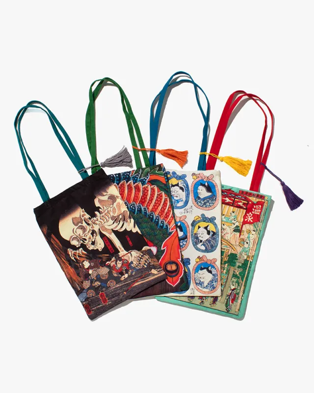 Wa-Modern, Ukiyo-e Tote Bag sold by Kiriko