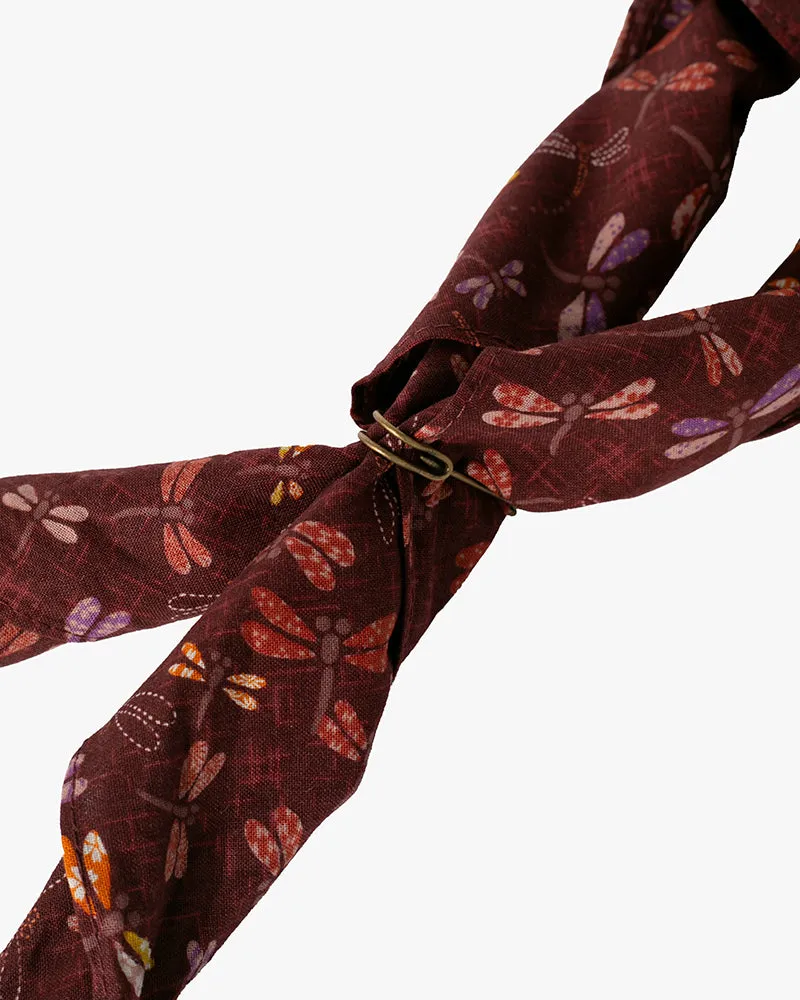 Kiriko Original Bandana, Red Multicolor Tonbo sold by Kiriko product image thumbnail 3