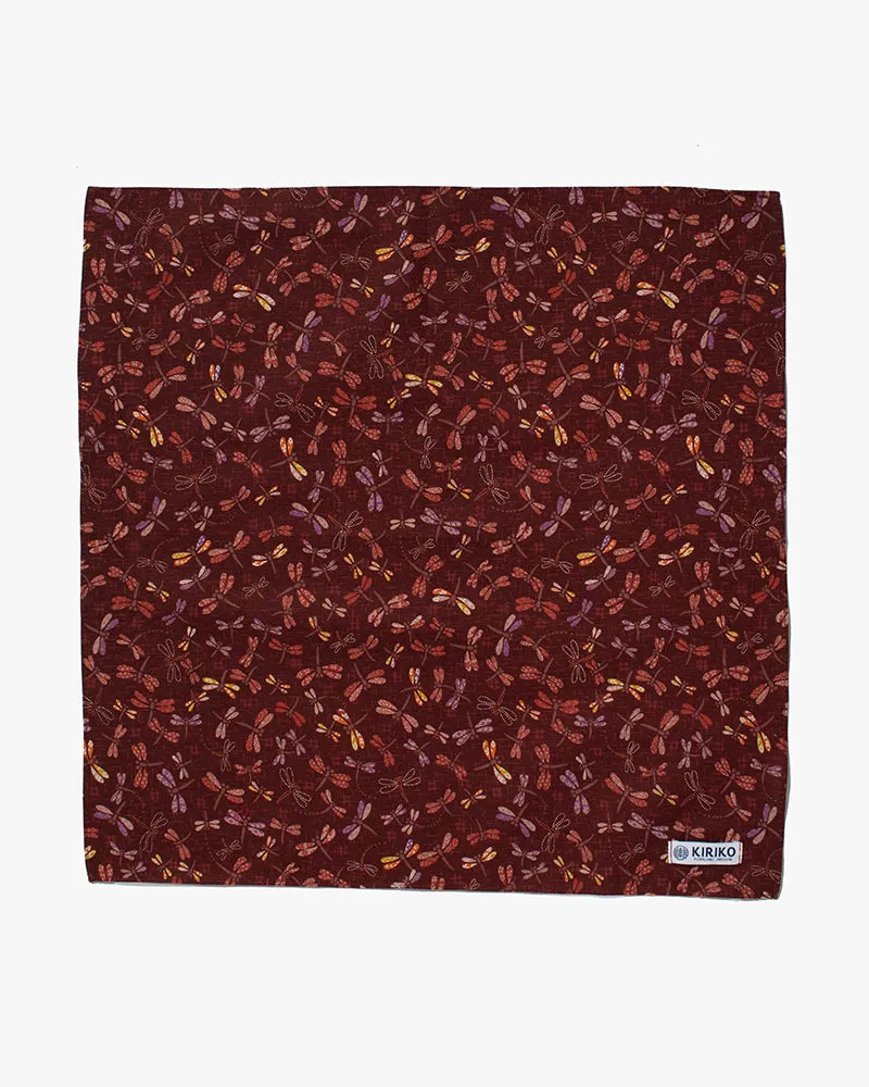 Kiriko Original Bandana, Red Multicolor Tonbo sold by Kiriko product image thumbnail 4