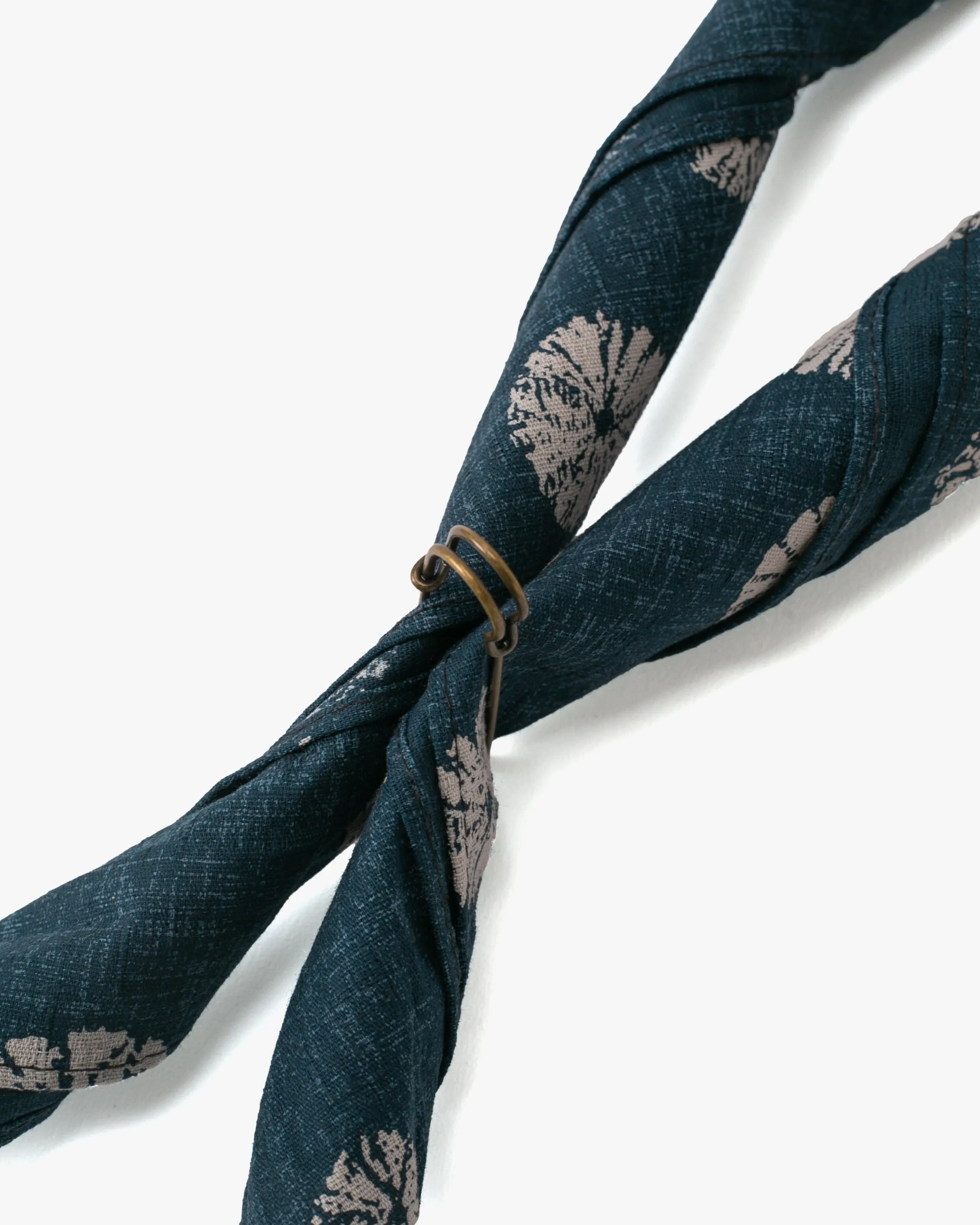 Kiriko Original Bandana, Classic, Kumo Shibori, Indigo sold by Kiriko product image thumbnail 4