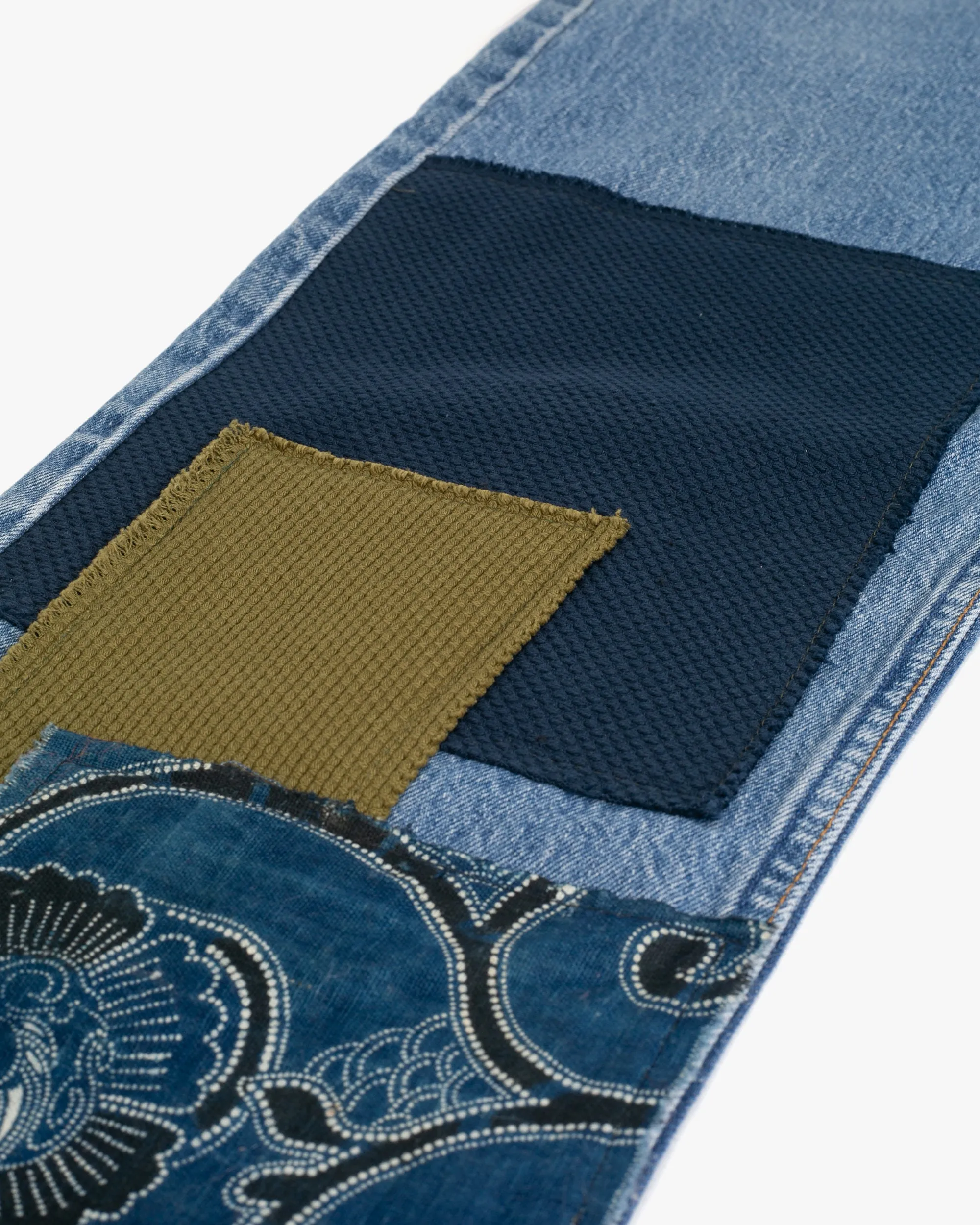 Kiriko Custom Patched Denim Jeans, 5 sold by Kiriko product image thumbnail 5