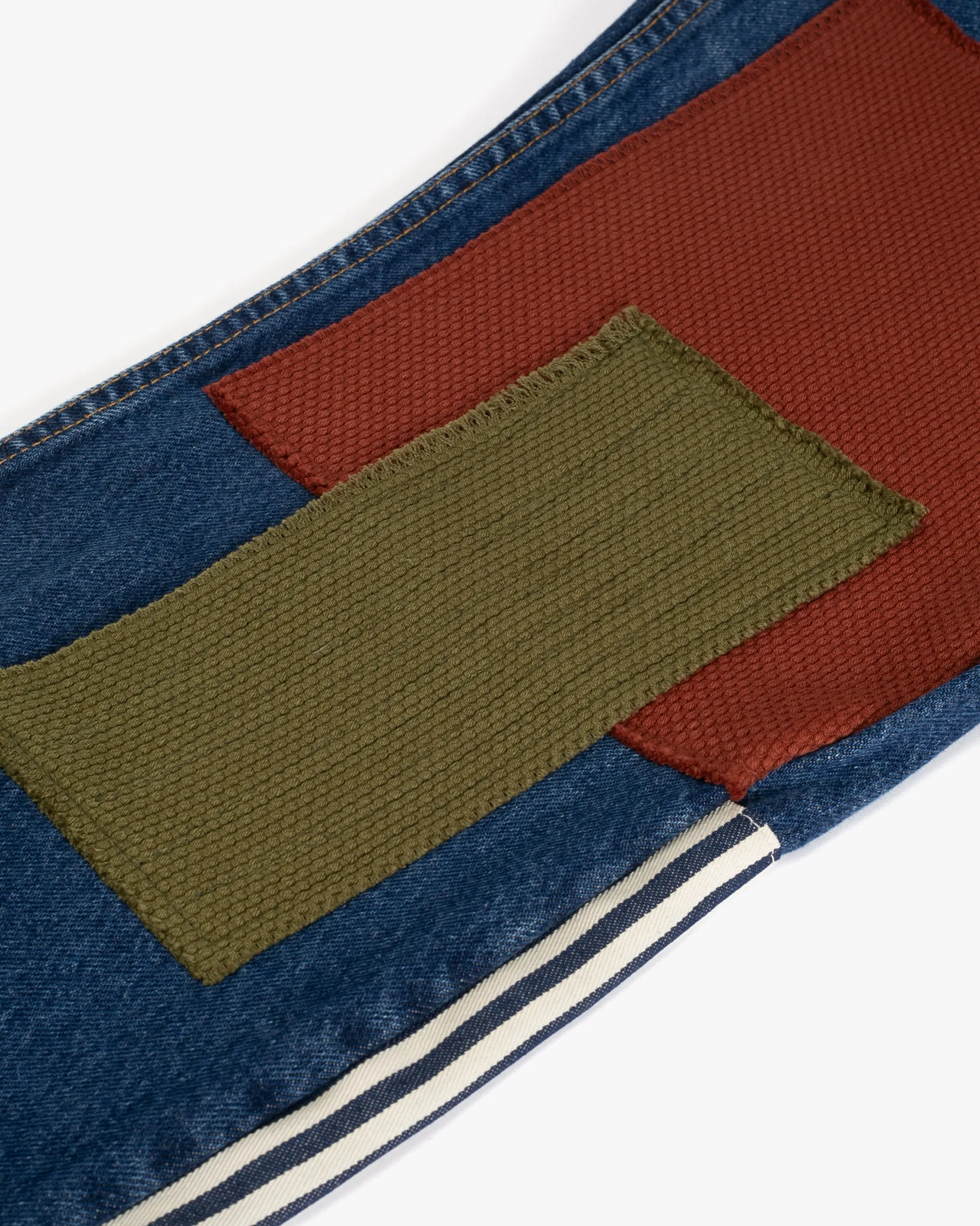 Kiriko Custom Patched Denim Jeans, 3 sold by Kiriko product image thumbnail 5