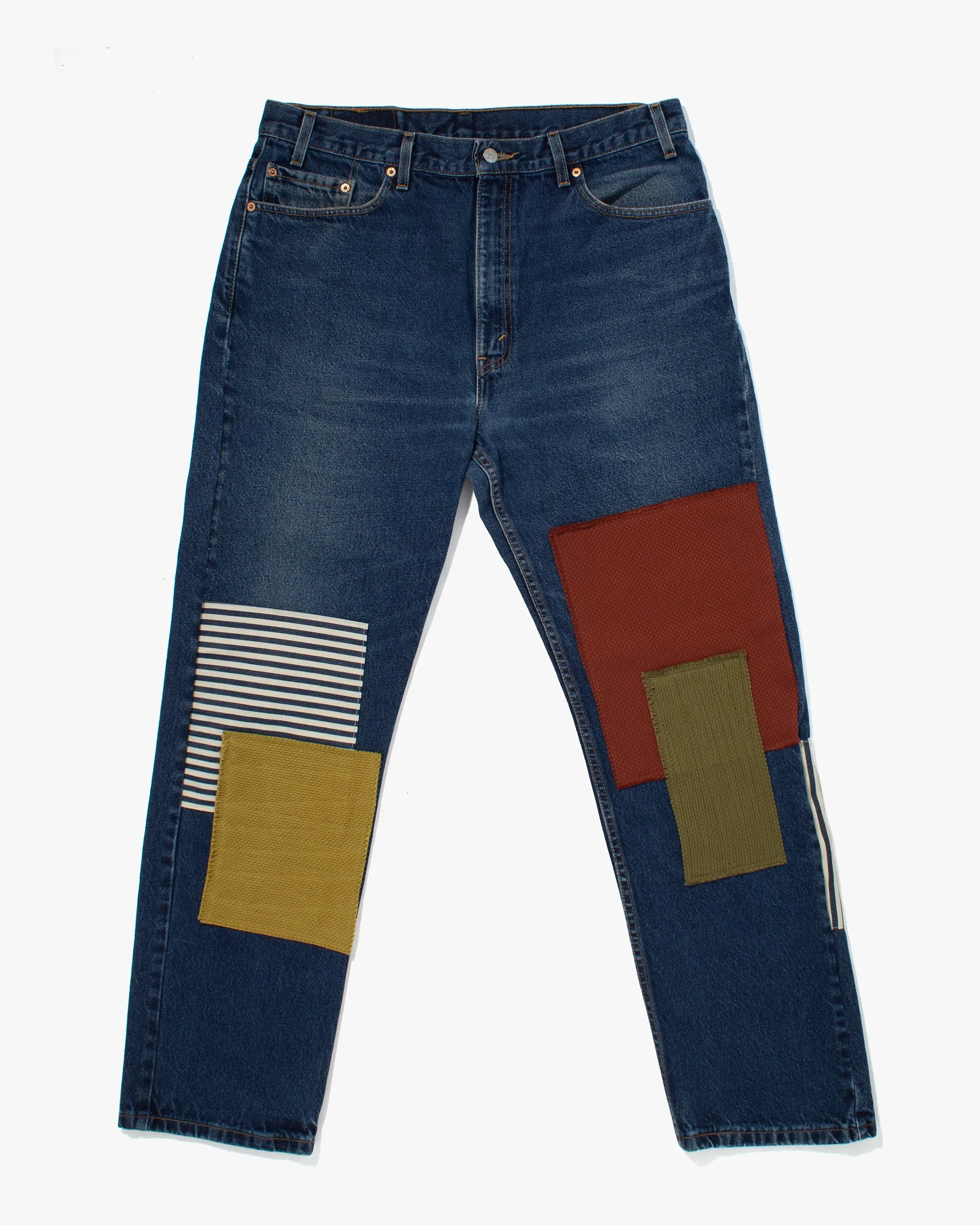 Kiriko Custom Patched Denim Jeans, 3 sold by Kiriko
