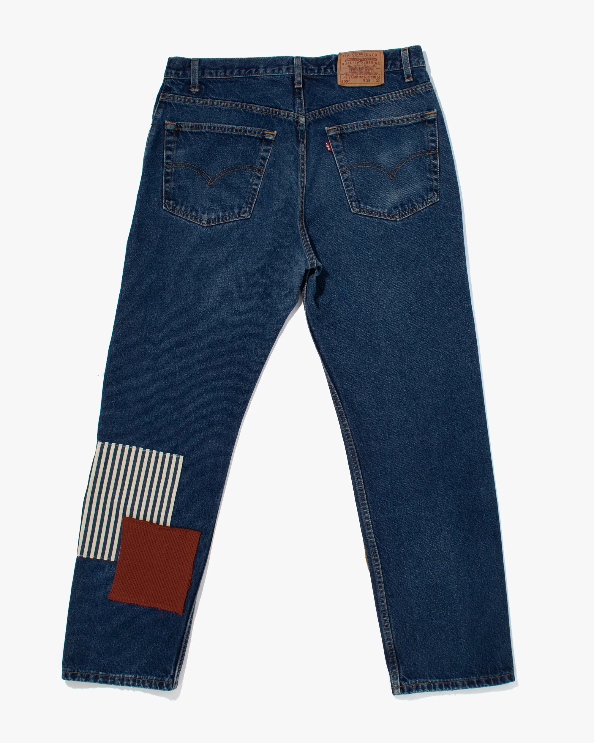 Kiriko Custom Patched Denim Jeans, 3 sold by Kiriko product image thumbnail 4