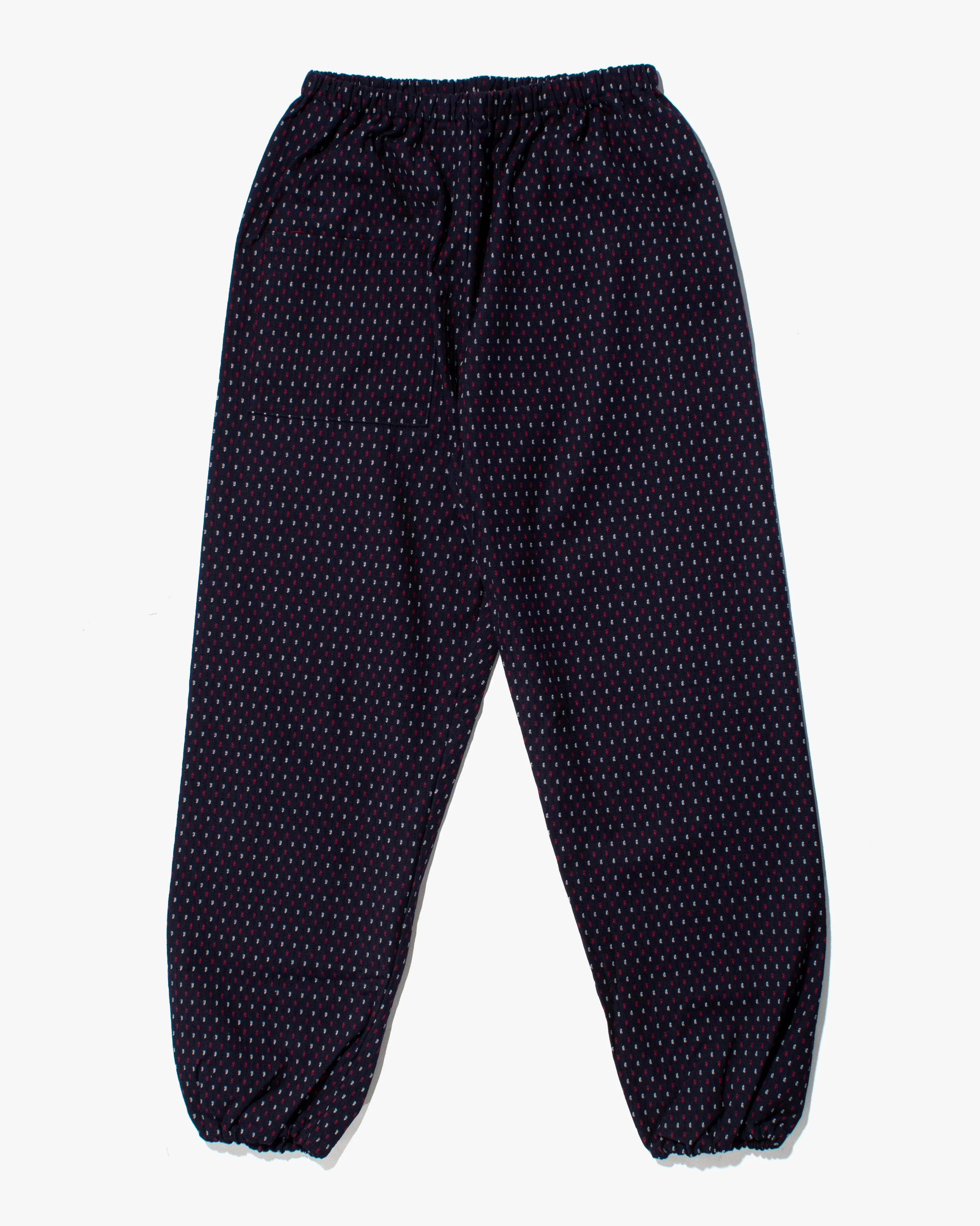 Monpe Pants, Women's, Indigo with Red and White Dash sold by Kiriko product image thumbnail 3