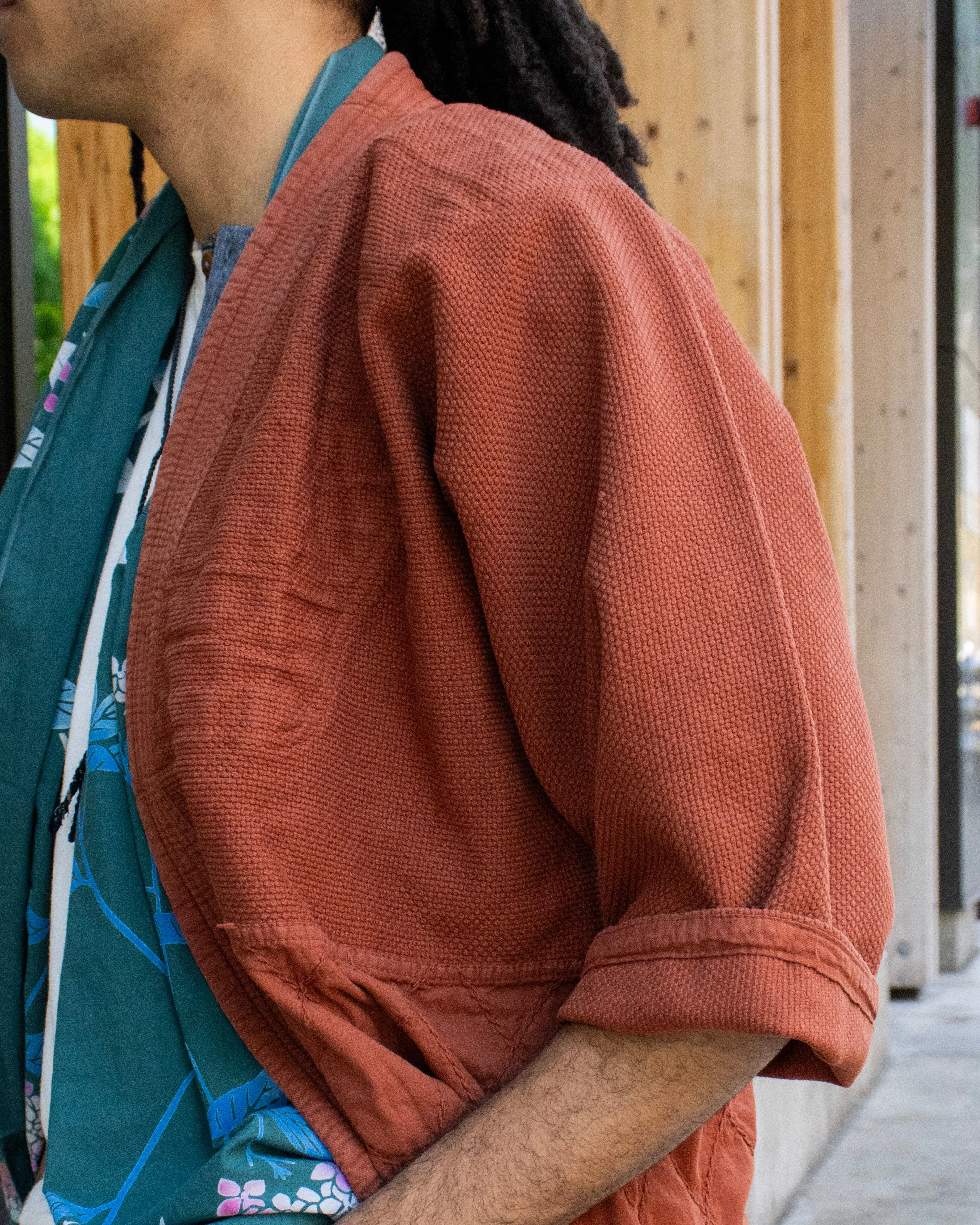 Kiriko Original Judo Gi Jacket, Persimmon Dyed sold by Kiriko product image thumbnail 4