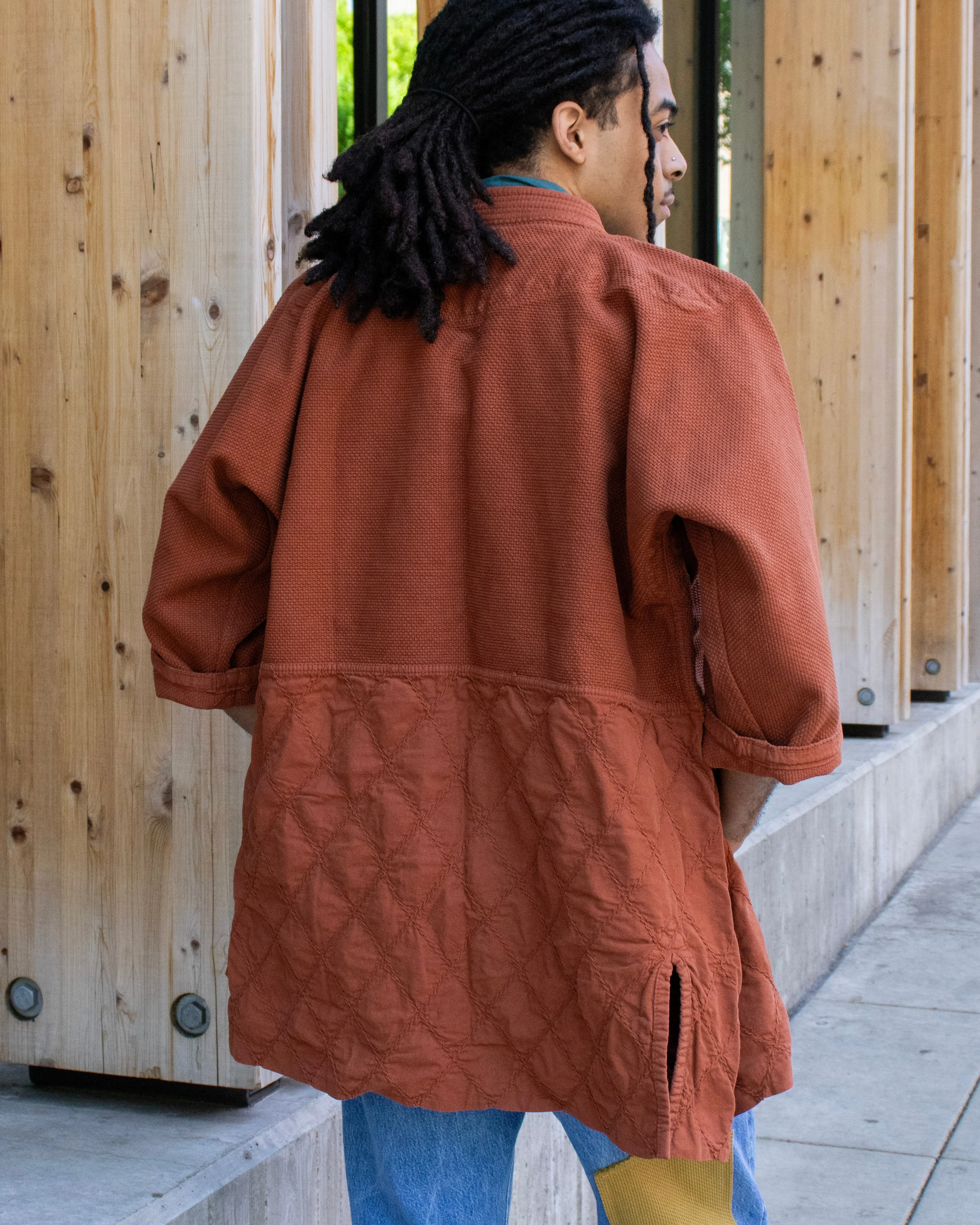 Kiriko Original Judo Gi Jacket, Persimmon Dyed sold by Kiriko product image thumbnail 3