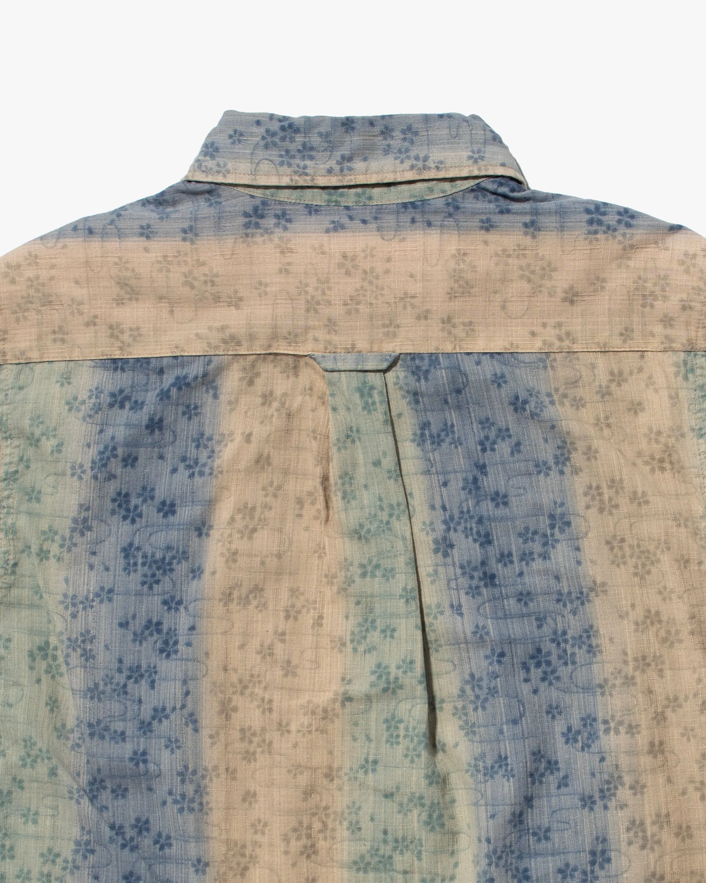 Japanese Repro Button Up Shirt, Concept - Eternal, Sakura with Gradient Shima - M sold by Kiriko product image thumbnail 5