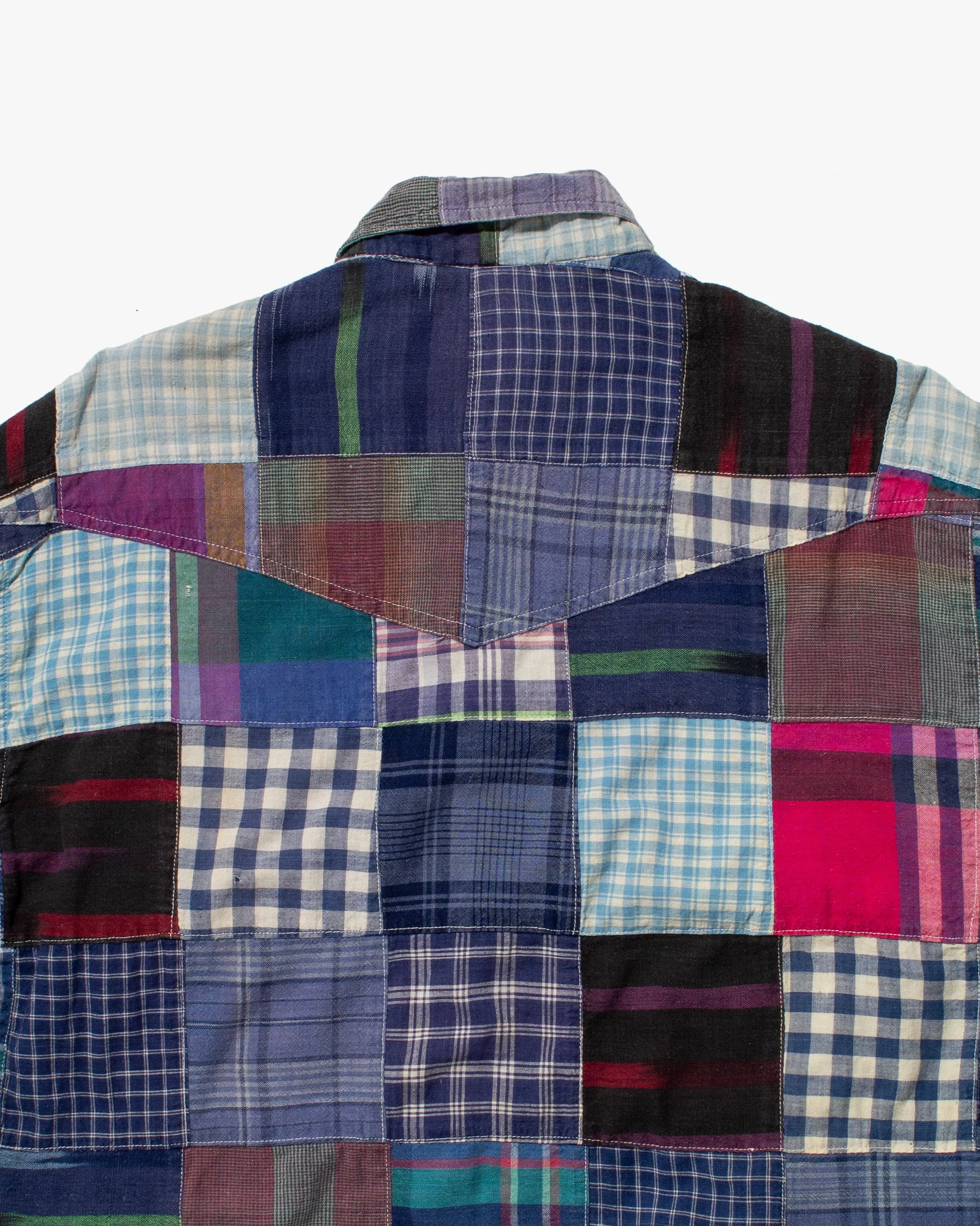 US Vintage Button Up Shirt, Allix, Multi Purple Plaid - L sold by Kiriko product image thumbnail 5
