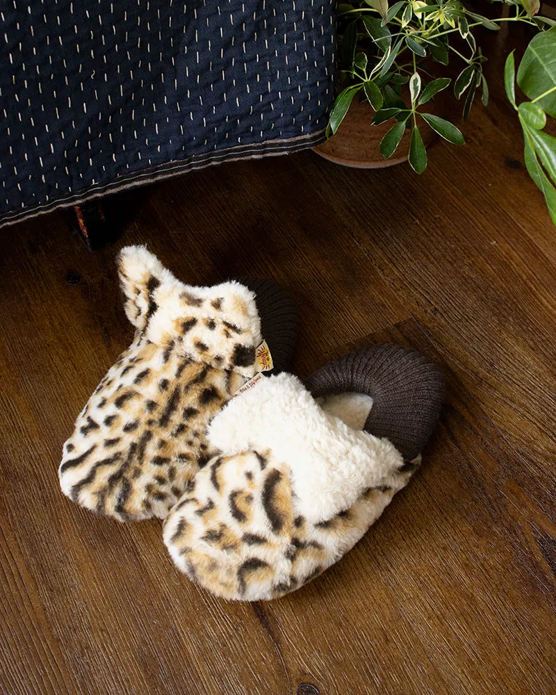 Momonga Slippers, Bisque, CDF Etendue, Leopard sold by Kiriko