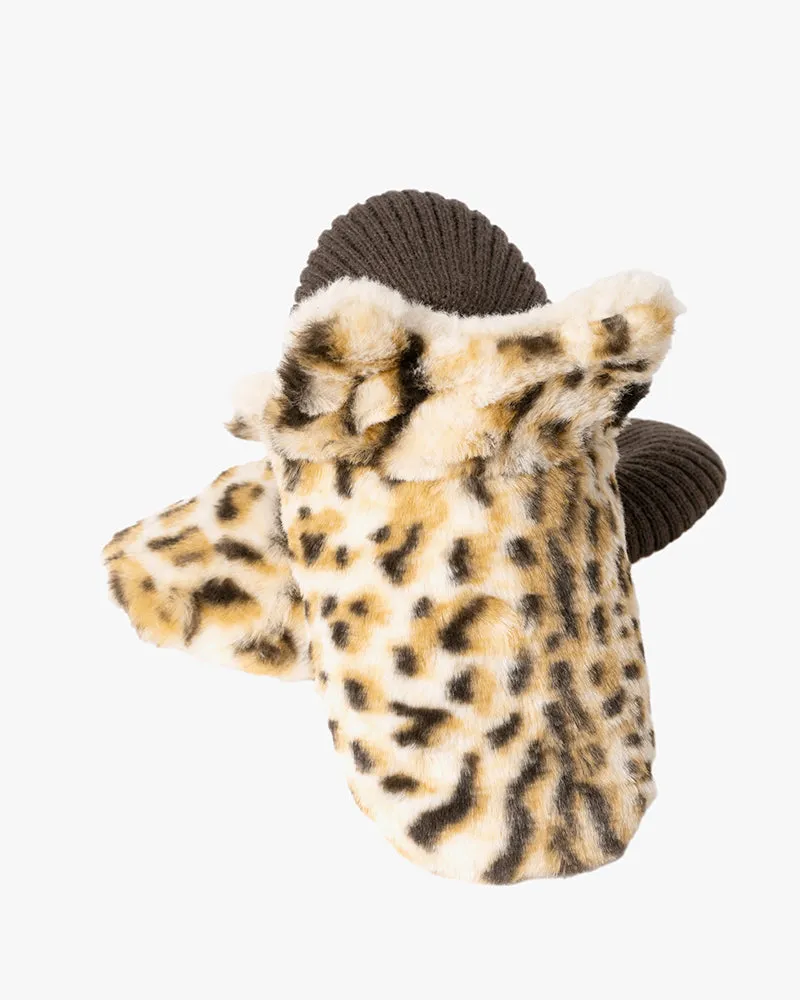 Momonga Slippers, Bisque, CDF Etendue, Leopard sold by Kiriko product image thumbnail 4