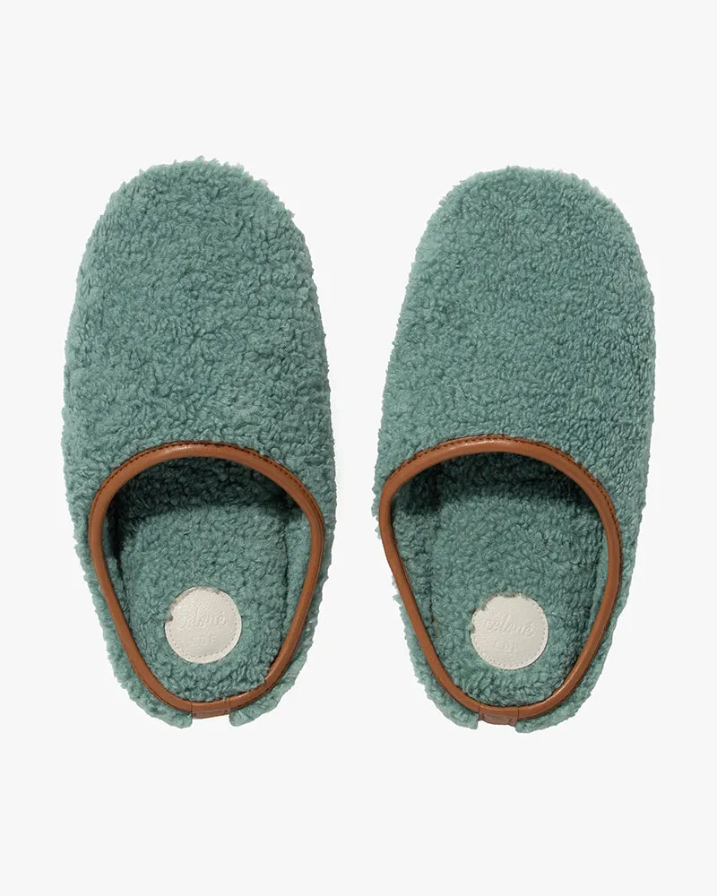 Slippers, Bisque, CDF Etendue, Teal sold by Kiriko product image thumbnail 2