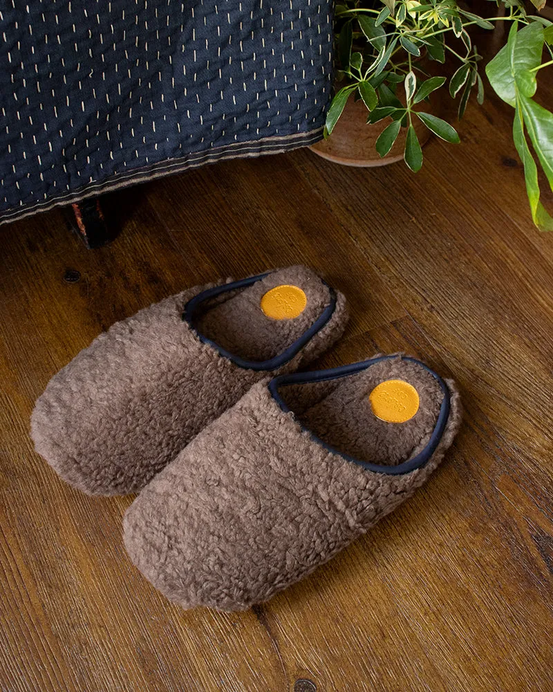 Slippers, Bisque, CDF Etendue, Dark Brown sold by Kiriko