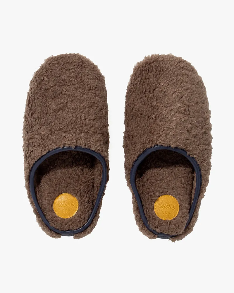 Slippers, Bisque, CDF Etendue, Dark Brown sold by Kiriko product image thumbnail 2