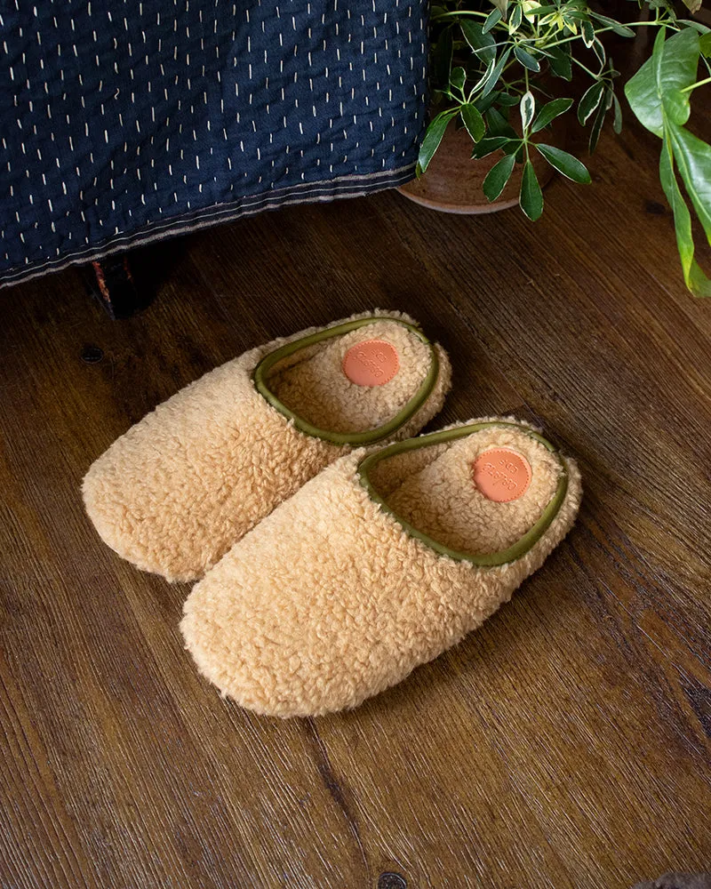 Slippers, Bisque, CDF Etendue, Light Brown sold by Kiriko