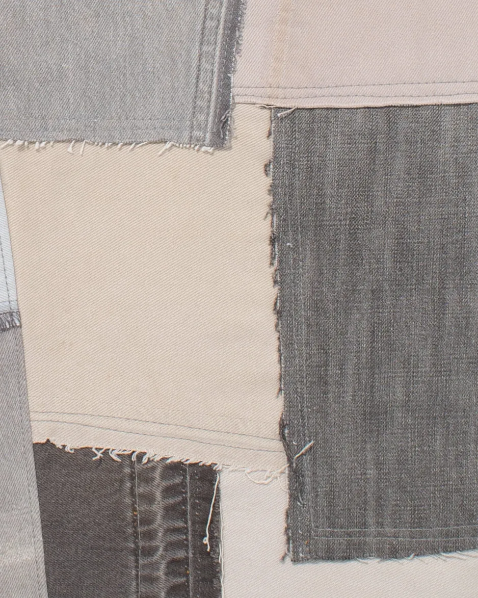 Kiriko Custom Jeans, Vintage Patchwork Denim, Levi's, Tan - 35 sold by Kiriko product image thumbnail 5