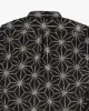 Kiriko Original Button-Up Shirt, Long Sleeve, Black Asanoha sold by Kiriko