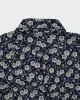 Kiriko Original Button-Up Shirt, Long Sleeve, Indigo Plum and Pine sold by Kiriko
