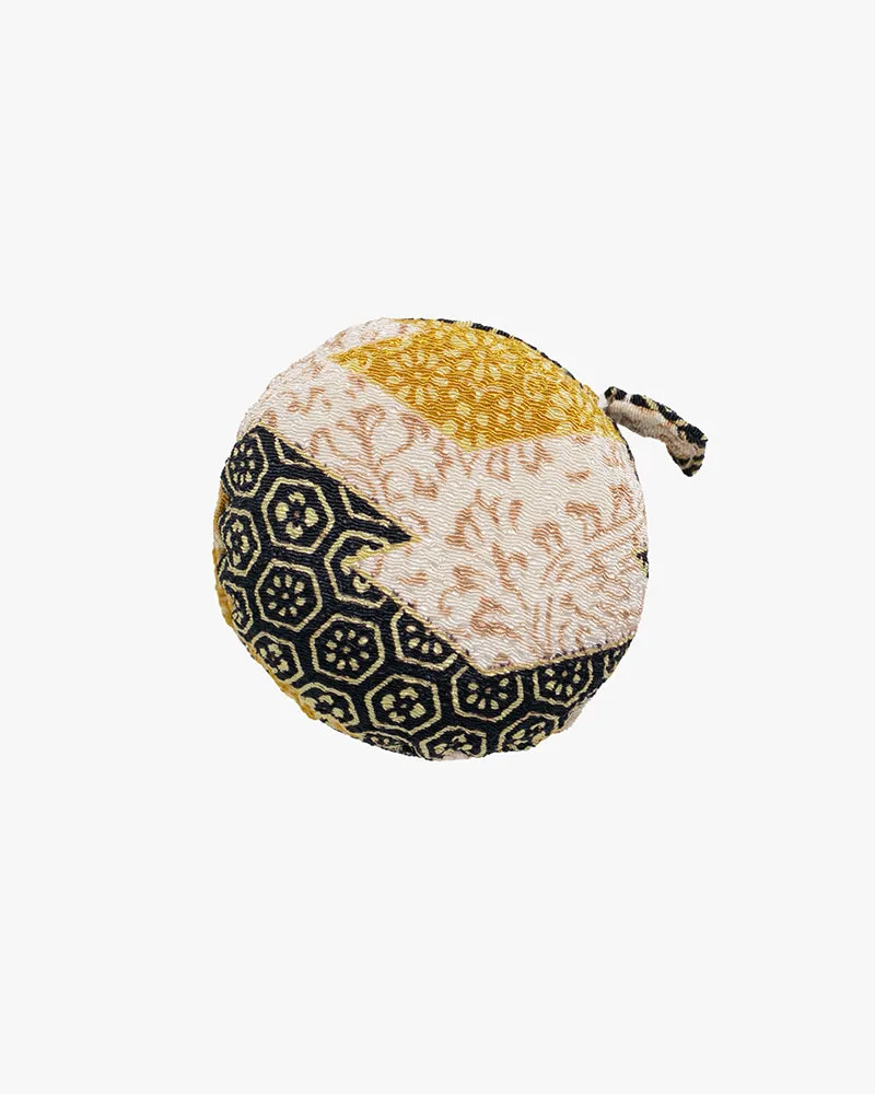 Hiro, Macaron Measure Pin Cushion, Black and Yellow, Kikkou sold by Kiriko product image thumbnail 3