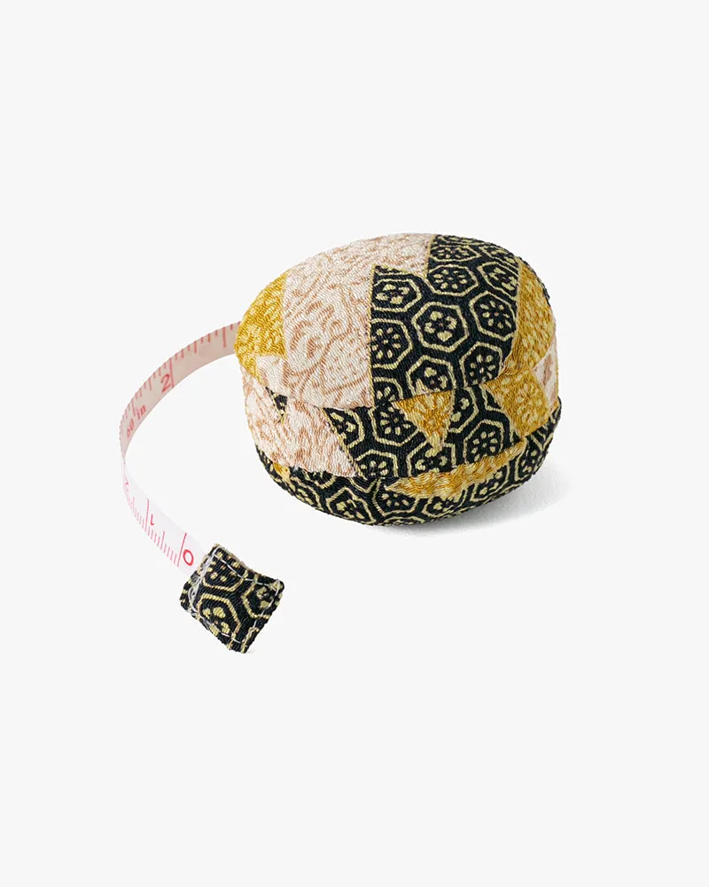 Hiro, Macaron Measure Pin Cushion, Black and Yellow, Kikkou sold by Kiriko product image thumbnail 2