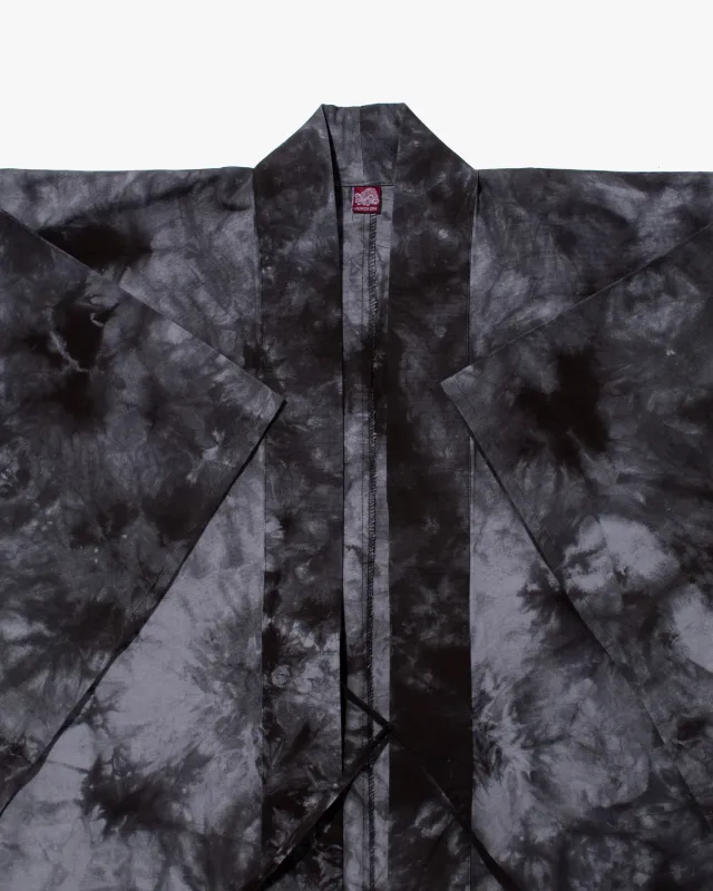 Wa-Modern, Haori, Grey Mura, Men's sold by Kiriko