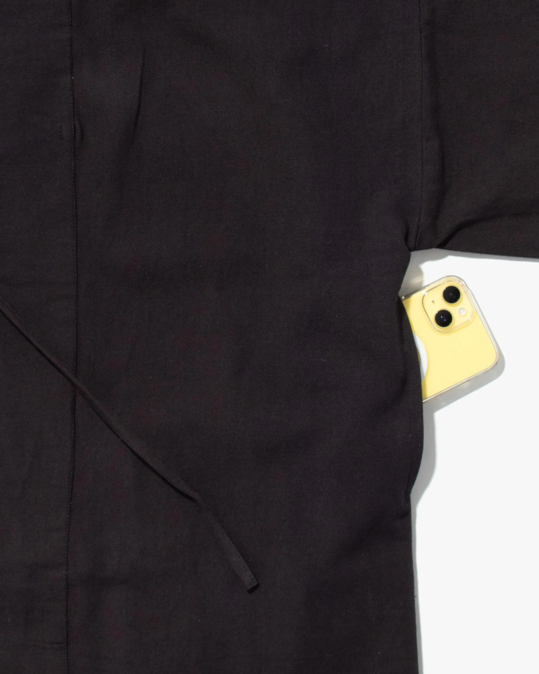 Wa-Modern, Haori, Black Mokume, Men's sold by Kiriko product image thumbnail 4