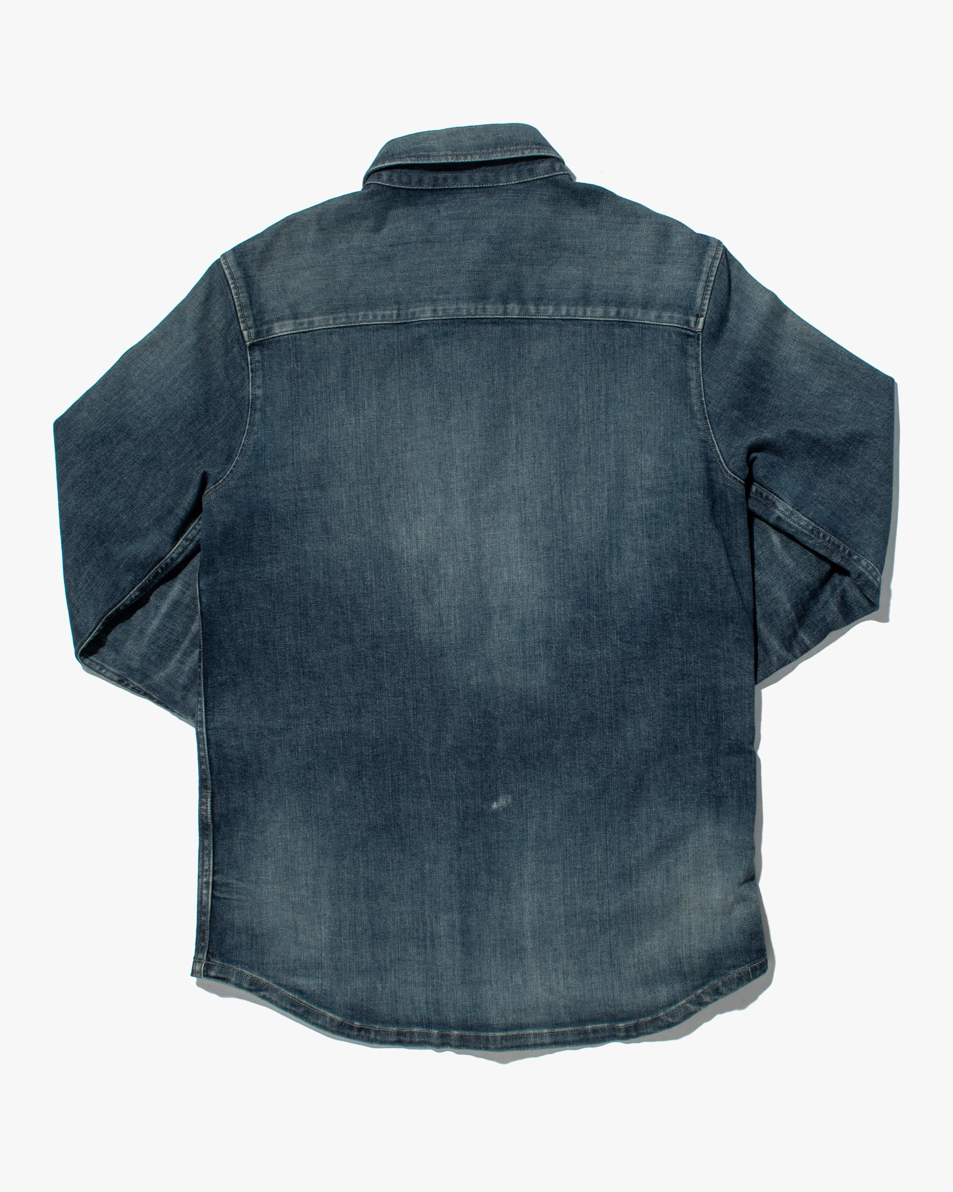 Japanese Repro Chore Coat, Eternal, Blue Denim - L sold by Kiriko product image thumbnail 4