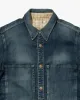 Japanese Repro Chore Coat, Eternal, Blue Denim - L sold by Kiriko