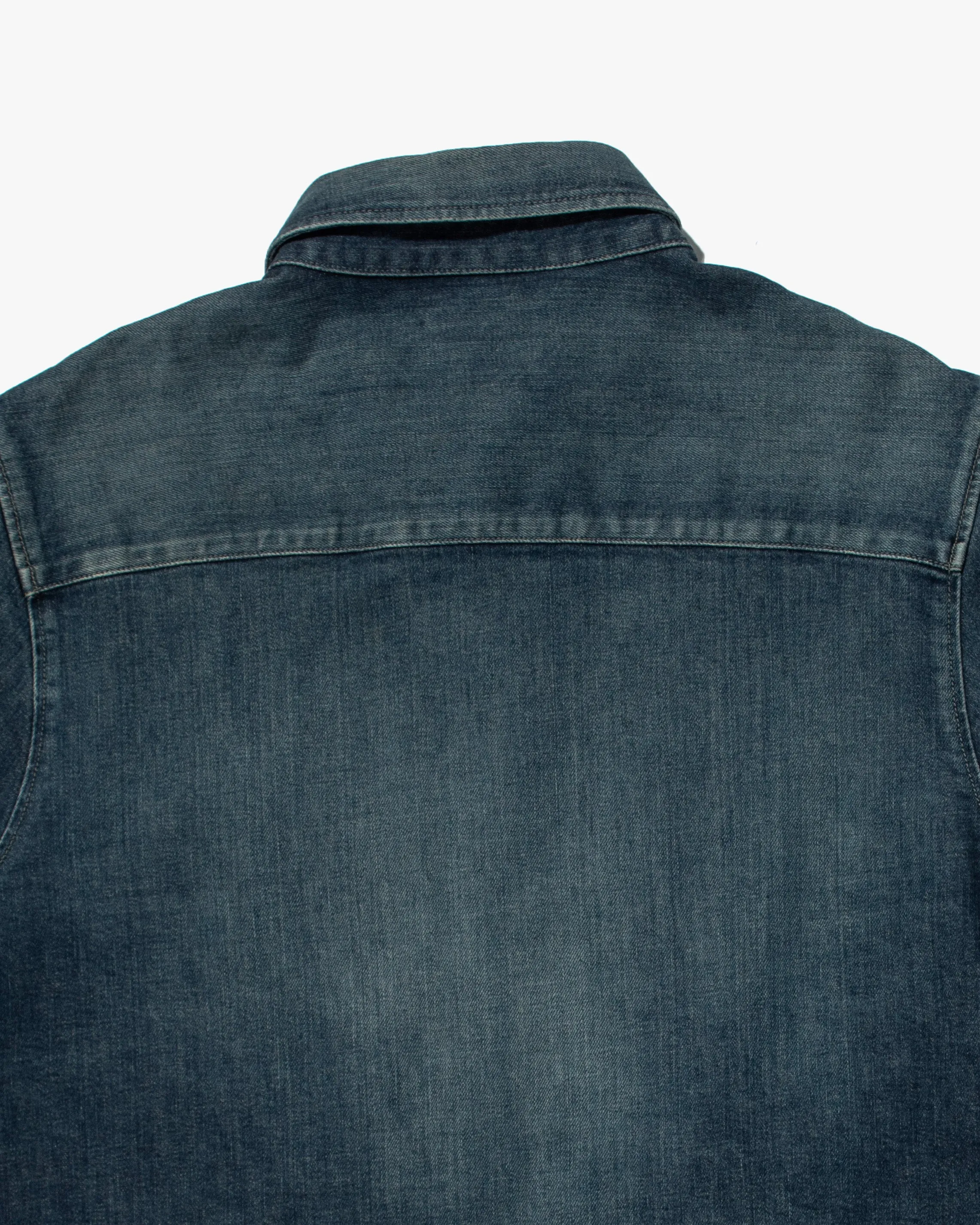 Japanese Repro Chore Coat, Eternal, Blue Denim - L sold by Kiriko product image thumbnail 3