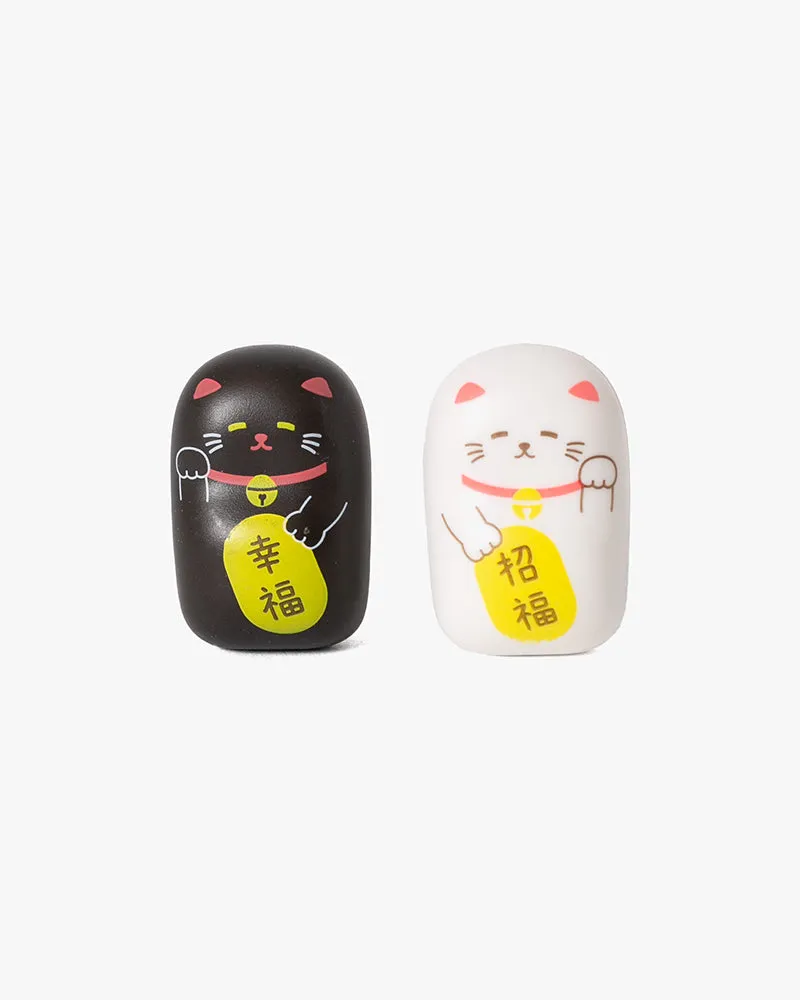 Chopstick Rest, Roly Poly, Lucky Cat sold by Kiriko