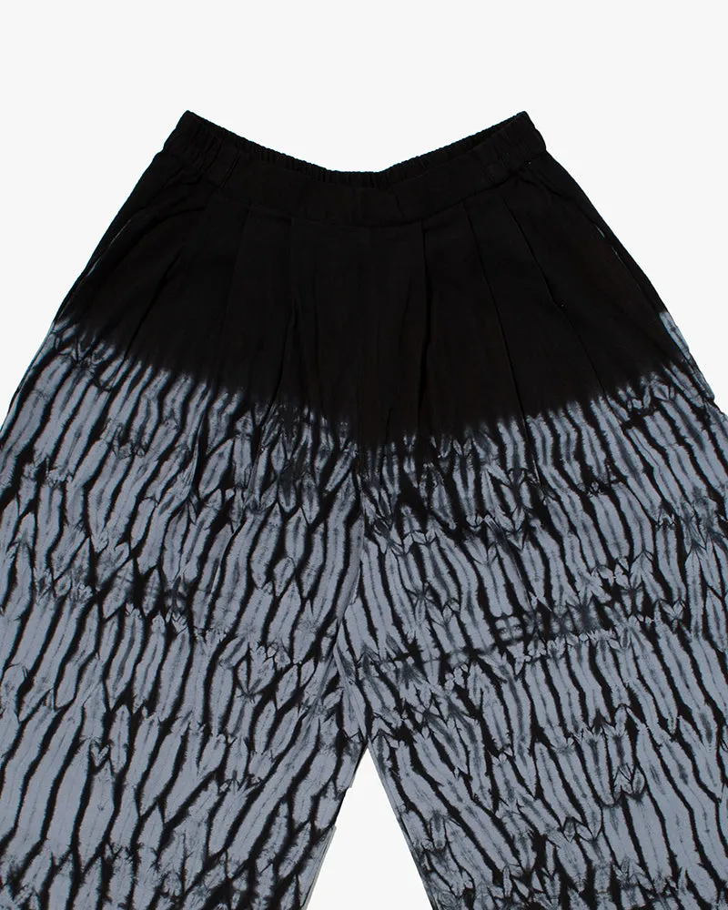 Wa-Modern, Wide Leg Pants, Mokume sold by Kiriko product image thumbnail 2