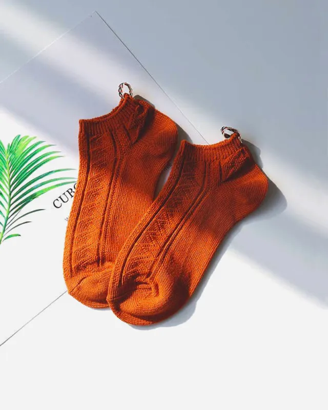 Tourtiwi, Boat Socks, Solid Color Vintage sold by Kiriko