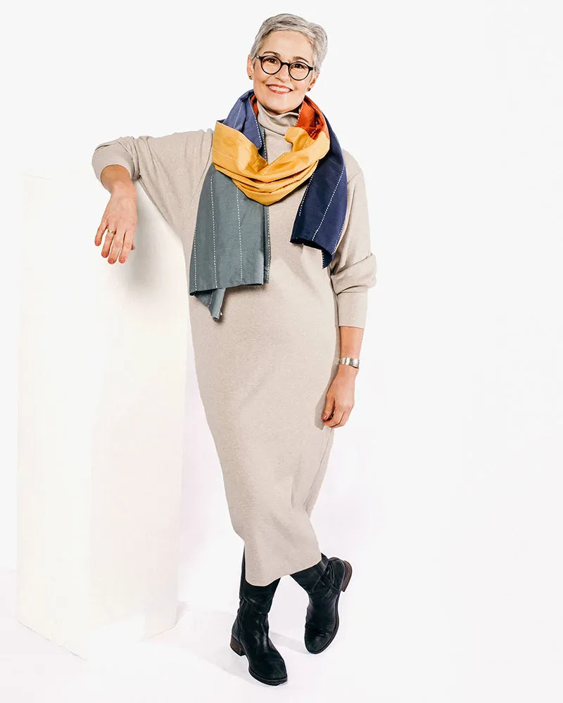 Anchal, Rainbow Straight Scarf sold by Kiriko product image thumbnail 2