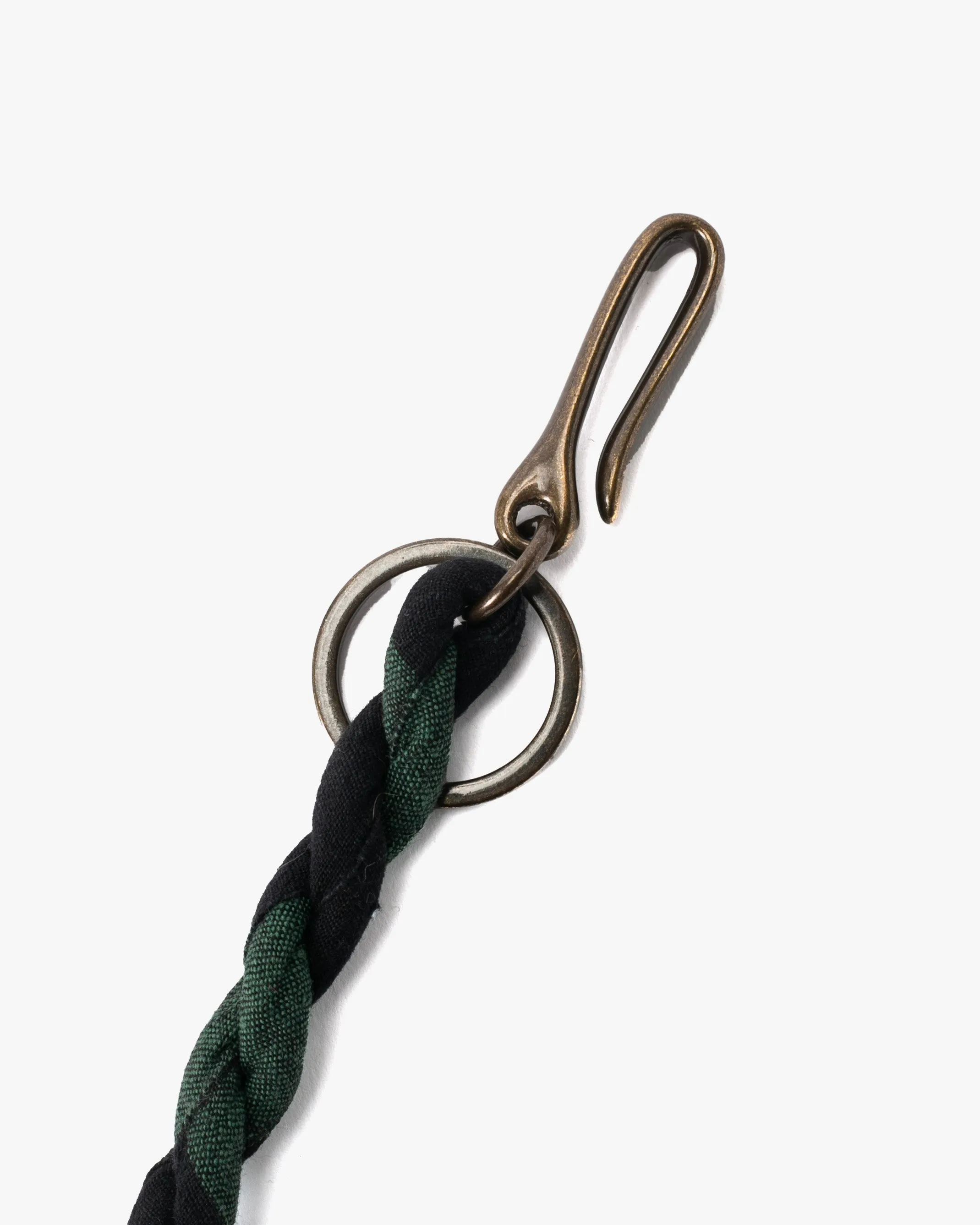 Boet x Kiriko Keychain, Boro, Black and Green Plaid sold by Kiriko product image thumbnail 3