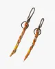 Boet x Kiriko Keychain, Boro, Orange and White Plaid sold by Kiriko