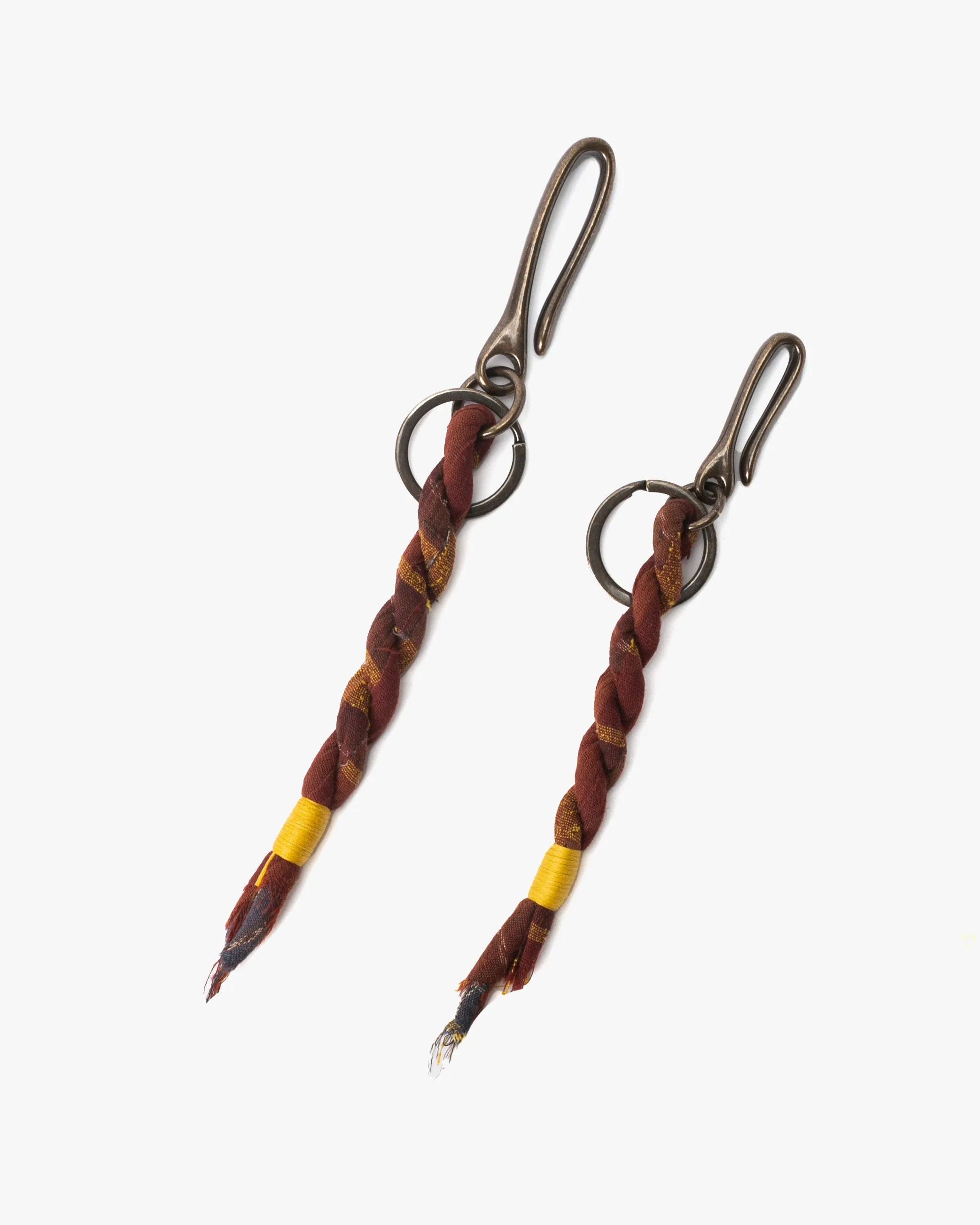 Boet x Kiriko Keychain, Boro, Terracotta with Yellow sold by Kiriko