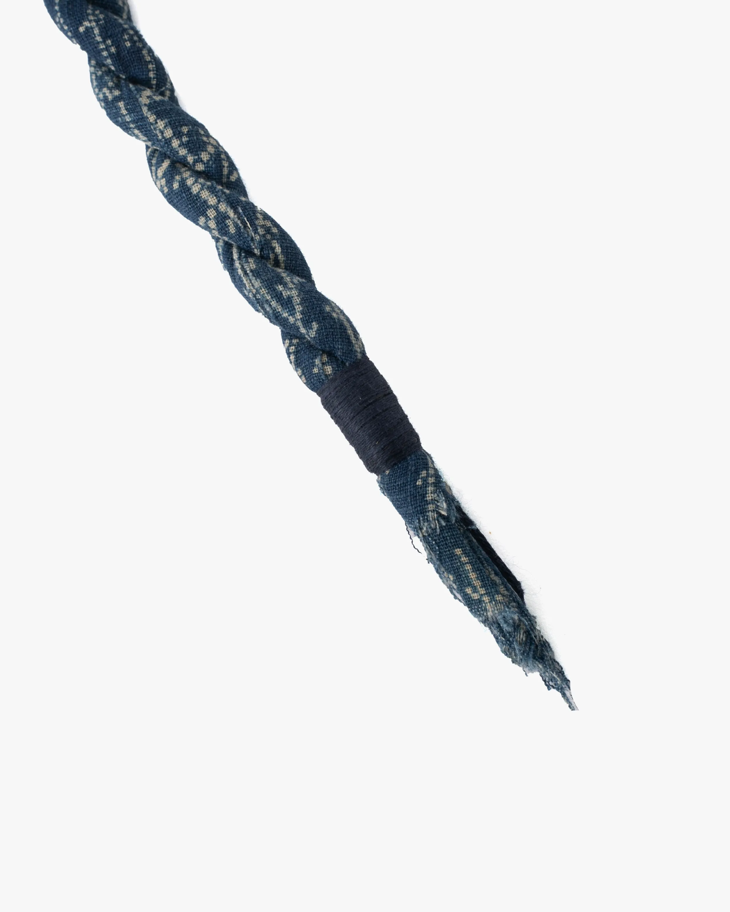 Boet x Kiriko Keychain, Boro, Dotted Indigo Katazome sold by Kiriko product image thumbnail 4