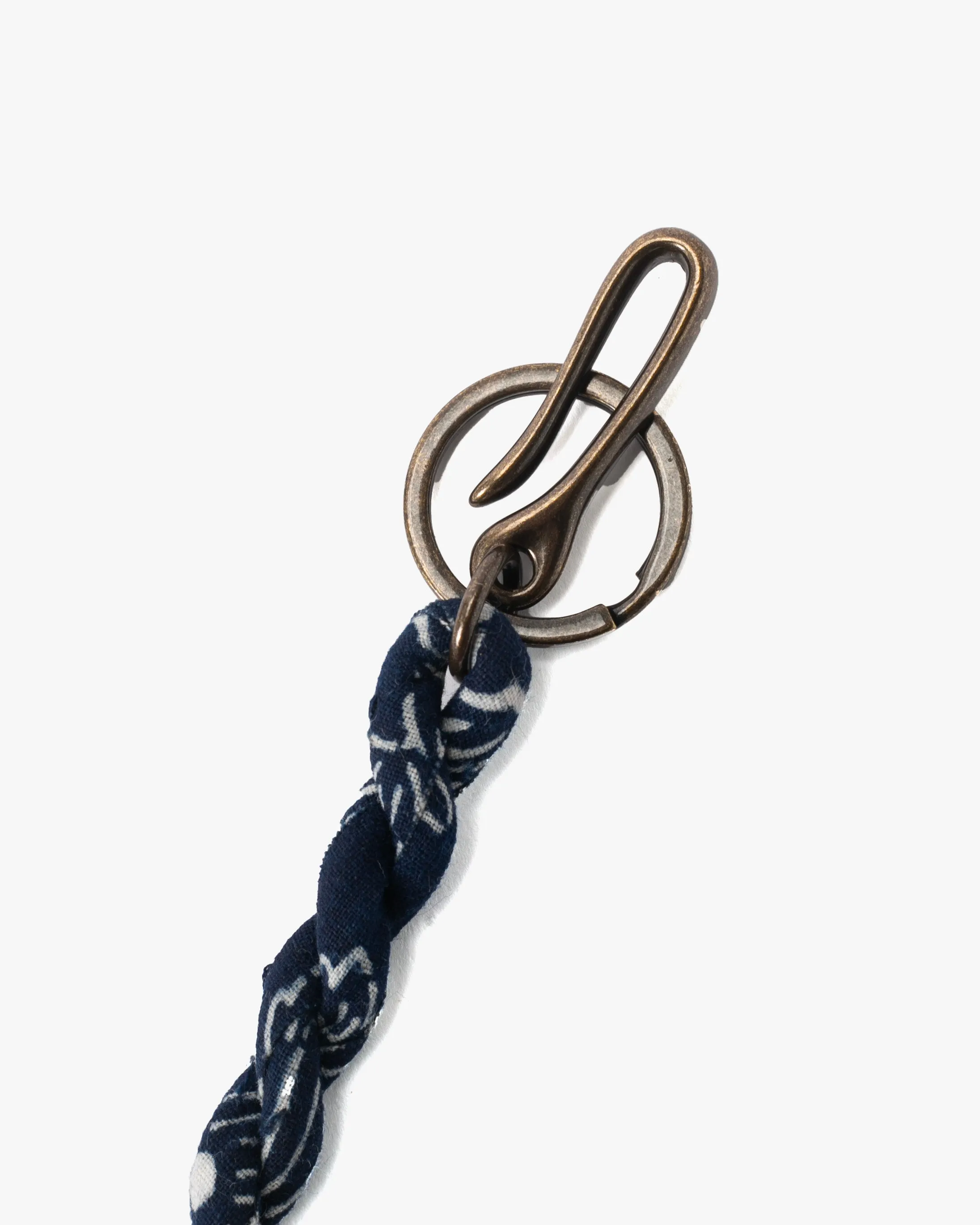 Boet x Kiriko Keychain, Boro, Indigo Katazome sold by Kiriko product image thumbnail 3