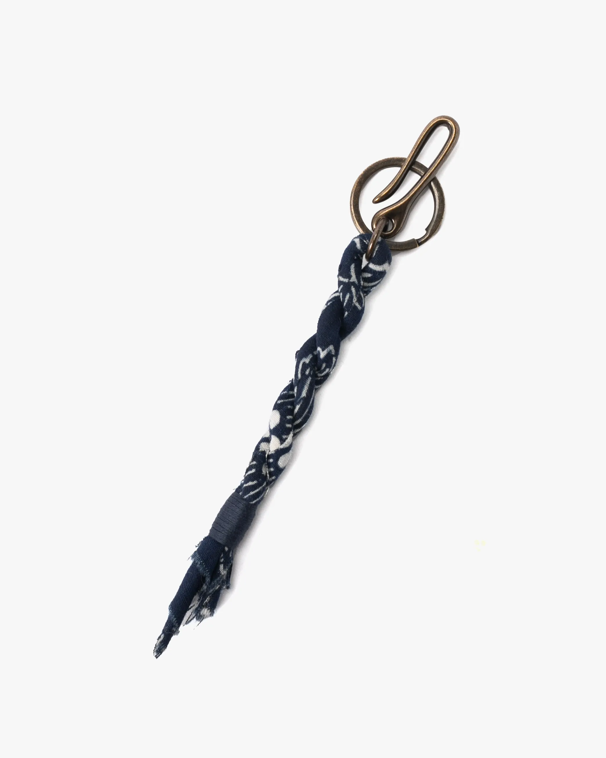 Boet x Kiriko Keychain, Boro, Indigo Katazome sold by Kiriko product image thumbnail 2