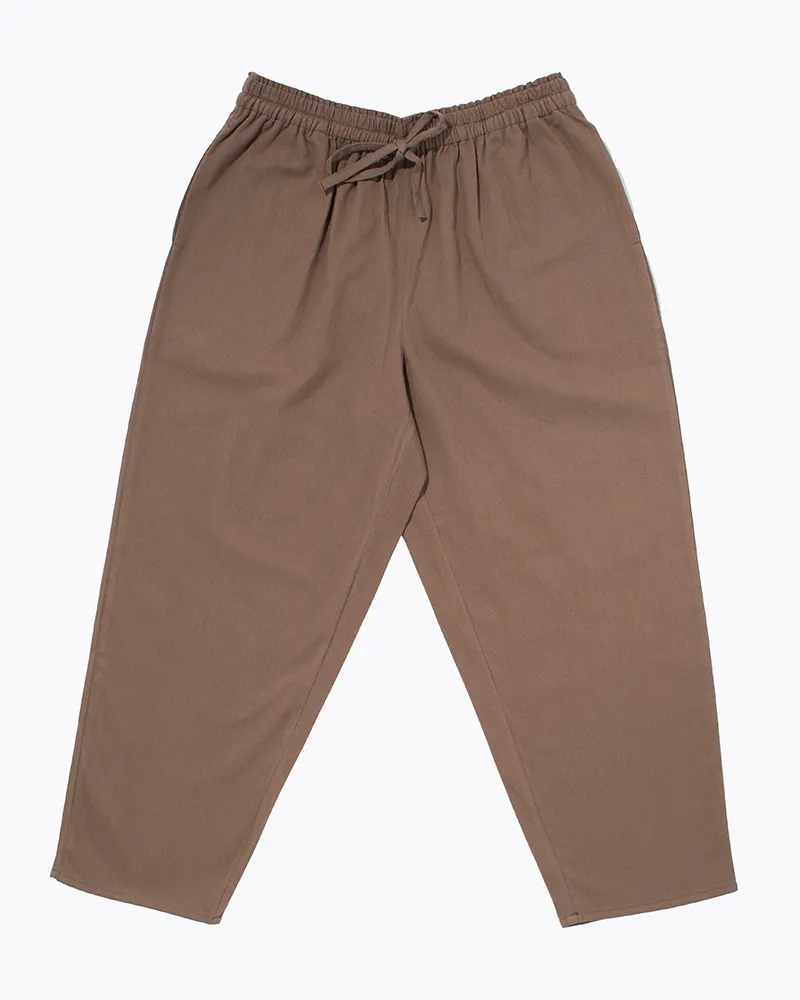 Wa-Modern, Drawstring Pants, Brown sold by Kiriko product image thumbnail 4