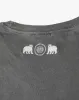 Kiriko Original Tee,  6oz Cotton, Kuma, Grey sold by Kiriko
