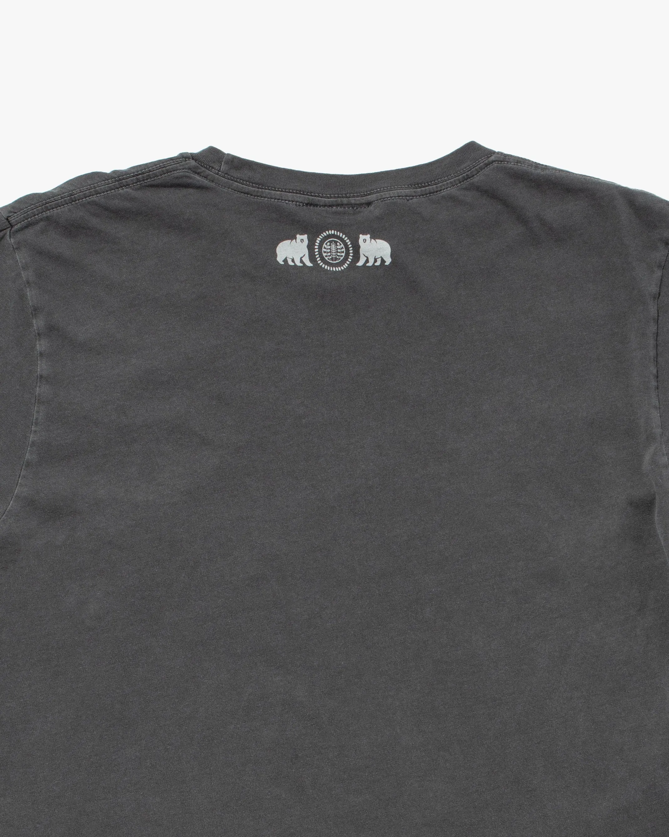 Kiriko Original Tee, 6oz Cotton, Kuma, Grey sold by Kiriko product image thumbnail 5