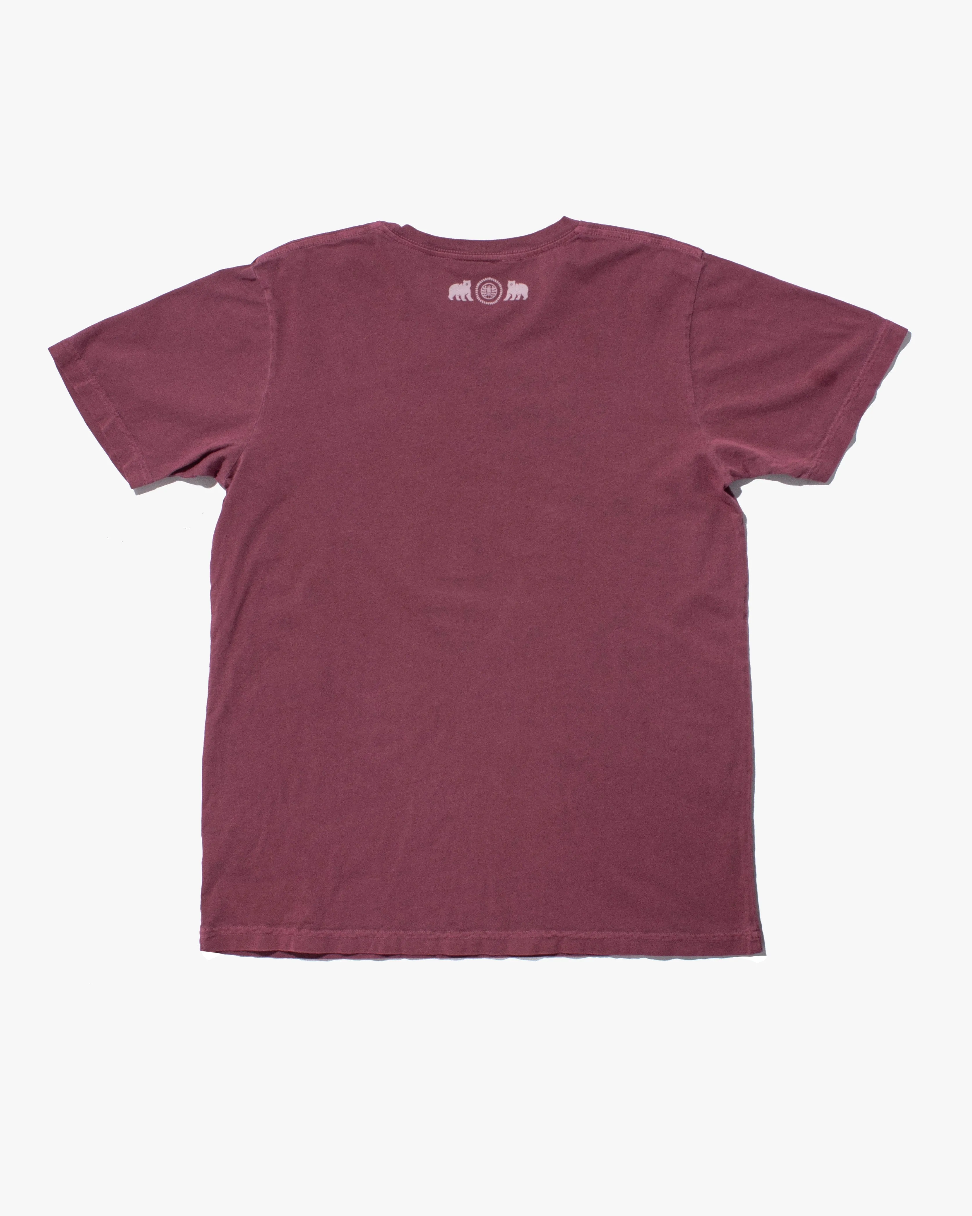 Kiriko Original Tee, 6oz Cotton, Kuma, Fuschia sold by Kiriko product image thumbnail 5