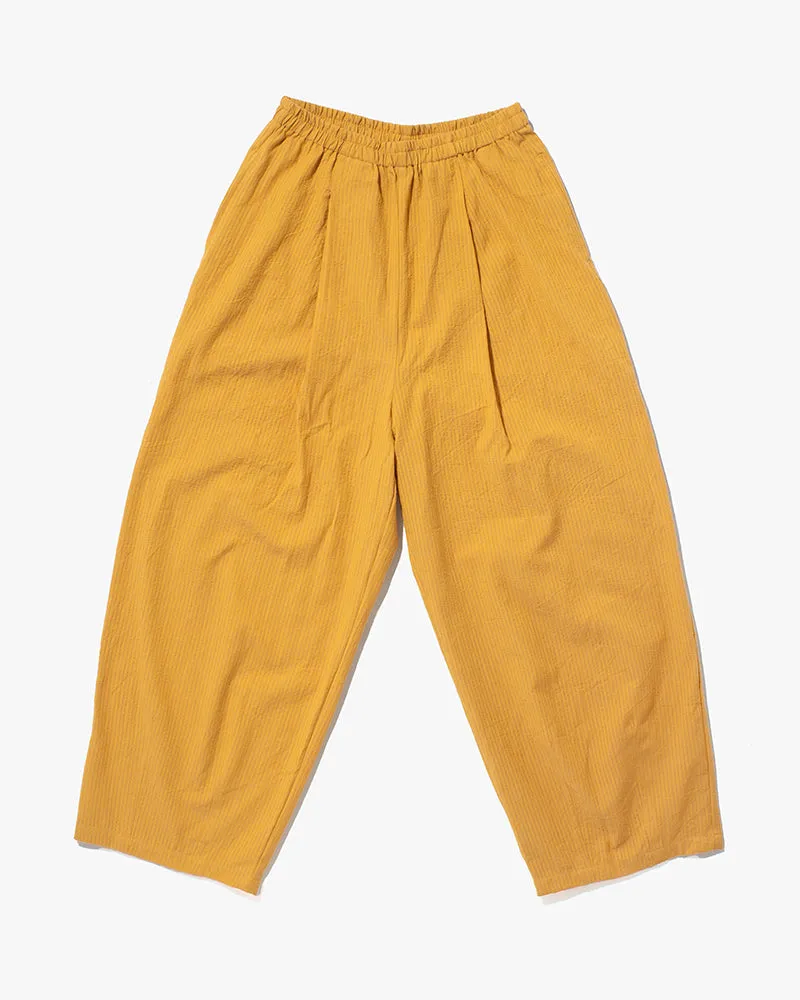 Kiriko x ToK, Cropped Lantern Pants, Sunflower Chijimi sold by Kiriko