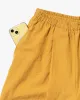 Kiriko x ToK, Cropped Lantern Pants, Sunflower Chijimi sold by Kiriko