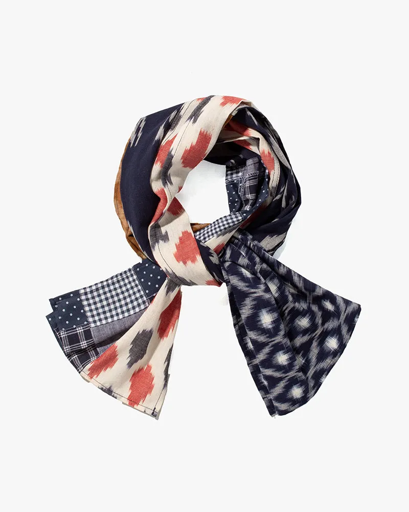 Kiriko Original Scarf, Indian Kasuri, Patchwork, 6 sold by Kiriko product image thumbnail 2